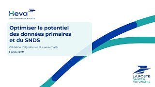 Webinar 11  Optimiser le potentiel des données primaireset du SNDS [upl. by Graff]