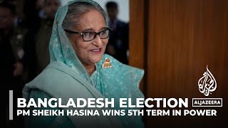 Bangladesh election Russia and China cheers Hasina as experts eye US move [upl. by Nesiaj]