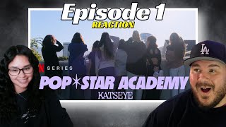 1Arm amp Mimi WATCH Pop Star Academy KATSEYE Episode 1 Reaction [upl. by Nitsu]