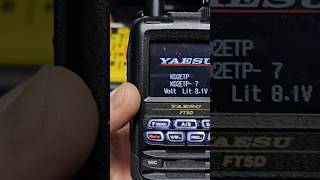 FT5DR EXTENDED BATTERY APRS TEST yaesu ft5dr [upl. by Yleik939]