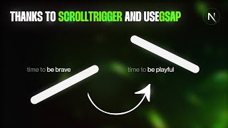 Next JS Scroll Animation That Feels Like Magic [upl. by Thagard896]