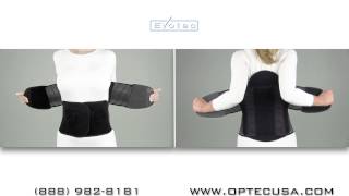 Lightest Back Brace Evotec MAX Fitting Instructions [upl. by Luce763]