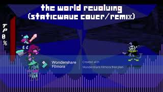 Deltarune 6th Anniversary Deltarune Chapter 1The World Revolving Staticwave CoverRemic [upl. by Ashla]