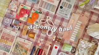 a back to school stationery haul 🍰  w stationery pal [upl. by Volin]