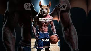 Can the Bat Warrior Dominate the Basketball Court warrior animals batman shorts basketball [upl. by Ayikaz]