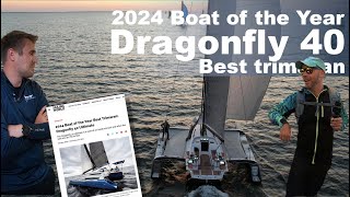 Boat of the Year  Dragonfly 40  tour and interview [upl. by Ayom]