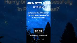 What Was Harry Potters First Potion  Harry Potter Trivia Challenge [upl. by Luiza]