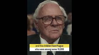 Anthony Hopkins plays Sir Nicholas Winton [upl. by Purdy]