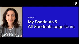 Sendouts Bonus 2  My Sendouts amp All Sendouts page tours [upl. by Nod]