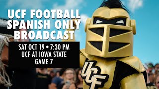 UCF at Iowa State CF Spanish Broadcast Game 7 Big12 [upl. by Eintruok716]