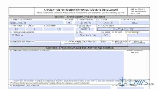 Learn How to Fill the DD form 1172 Application for Identification CardDEERS Enrollment [upl. by Tempest]