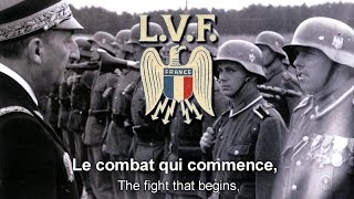 Contre les Rouges  LVF Légion des Volontaires Français FRENG [upl. by Aleemaj]