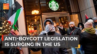 Israel Palestine BDS and the right to boycott in the US  The Take [upl. by Merle]