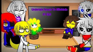 Undertale Reacts To Glitchtale  Ep2 S1  gacha club reaction [upl. by Notniw]