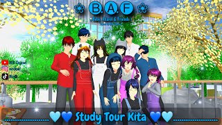 ❀ BAF ❀ 6  Study Tour Kita 💙  Drama Sakura School Simulator  mirchannel [upl. by Idram]