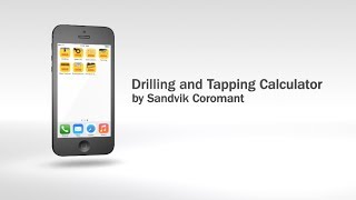 Sandvik Coromant Drilling amp Tapping Calculator [upl. by Sherrod]