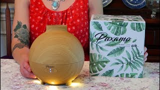 🌺PAXAMO OIL DIFFUSER 600 ML ULTRASONIC 🍀GLOBE ESSENTIAL OIL AROMATHERAPY PRODUCT REVIEW 👈 [upl. by Toille885]