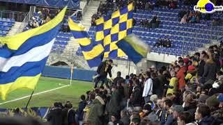 Fc SochauxMontbéliard  Paris Fc  Maxence Prévot lance les chants avec la Tribune Nord [upl. by Eux333]