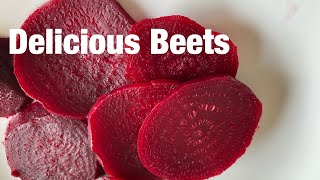 Sliced Beets How To Eat Beets Delicious Beets Recipe [upl. by Enneirdna]