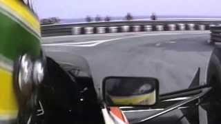 Ayrton Senna Qualifying Lap Monaco [upl. by Ynnel193]