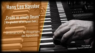 🎹 Hans Leo Hassler „Credo in unum Deum” ♫ Piotr Nowik Viscount Sonus 60 [upl. by Shirlene599]