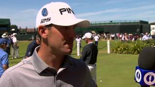 Billy Horschel tells Cara Robinson what is in his bag for the 143rd Open at Royal Liverpool 2014 [upl. by Aihsilat]