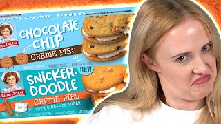 Irish People Try Little Debbie Creme Pies [upl. by Sulohcin]