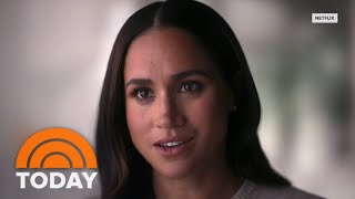 Meghan Markle’s Mock Curtsy In Docuseries Deemed ‘Disrespectful’ [upl. by Inalaek]