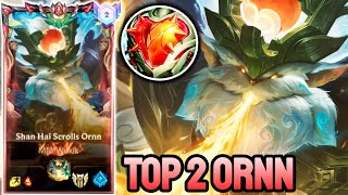 WILD RIFT ORNN  TOP 2 ORNN GAMEPLAY  GRANDMASTER RANKED [upl. by Tipton484]