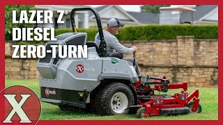 AllNew 2022 Exmark Lazer Z Diesel ZeroTurn Mowers  Exmark [upl. by Attekal]