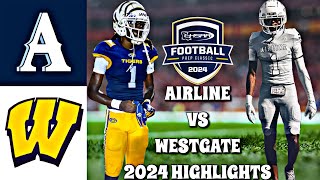 Airline vs Westgate 2024  Louisiana High School Football LHSAA Div 15A [upl. by Theron177]