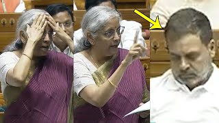 Finance Minister Nirmala Sitharaman About Rahul Gandhi In Lok Sabha  BJP Vs Congress  News Buzz [upl. by Swihart]