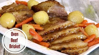 Oven Baked Beef Brisket Made Easy and Simple [upl. by Douty186]