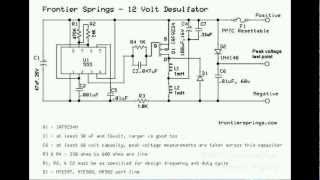 315 SLA battery plate desulfator circuit 2 [upl. by Acinnej]