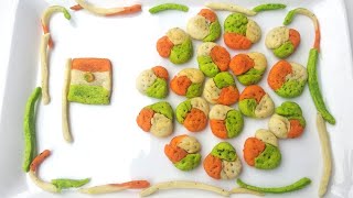 Tiranga Recipe hindi  easy Independence day special recipe hindi  tricolor food recipe hindi [upl. by Michel]