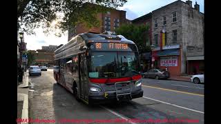 WMATA Metrobus Ride Aboard 2019 New Flyer Xcelsior XN40 3228 on Route 80 to Fort Totton station [upl. by Haropizt]