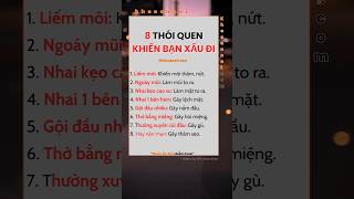 Thói quen khiến bạn xấu đi kheoannoi kynangsong caunoihay cuocsong fyp thoiquen [upl. by Queen280]