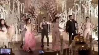 MAWRA HOCANE AND GUESTS DANCING TO BOLI PANI URWA AND FARHANS WEDDING RECEPTION [upl. by Akcired980]