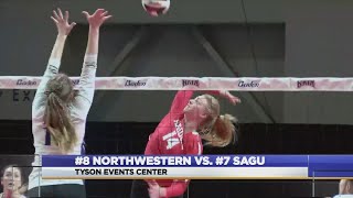 8 Northwestern vs 7 SAGU [upl. by Briney]