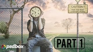 Advanced Photoshop Tutorial  Redefining Time Part 13 [upl. by Pisarik756]