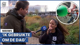 Meisje deelt lachgaservaring Ging bijna elke keer out’ [upl. by Sikram]