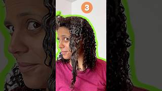 My 3 Step Curly Hair Routine 🤍 [upl. by Ahseekat]