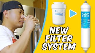 A Water Filter that LASTS 5 YEARS GE Profile MWF to Aqua Crest Reverse Osmosis Home System [upl. by Nnyllatsyrc]