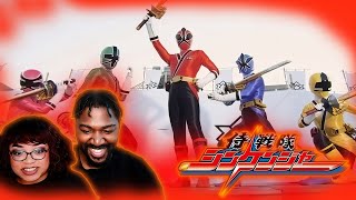 EPISODE 1 amp 2  Samurai Sentai Shinkenger Reaction  GO SAMURAI [upl. by Nimad]