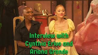 Cynthia Erivo and Ariana Grande quotWickedquot Interview with Oz Historians [upl. by Atela3]