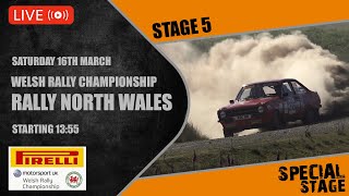 LIVE Rally North Wales 2024  Stage 5 [upl. by Bowrah]