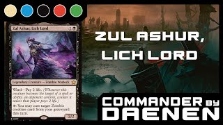 Lets Build a Zul Ashur Lich Lord Commander Deck [upl. by Gnni]