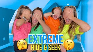 EXTREME HIDE amp SEEK CHALLENGE IN MY NEW HOUSE 🤫🏠🫣 agset211 HallieOnStage114 [upl. by Yeclek]