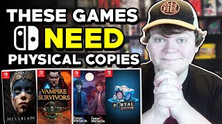 These Nintendo Switch Games NEED Physical Releases [upl. by Iris]