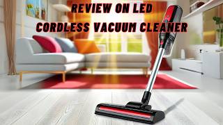 Best Cordless Vacuum Cleaner for Pets 45Kpa Suction amp 50Minute Runtime [upl. by Enawd131]